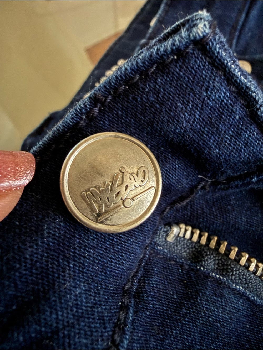 Women's Dark Blue Skinny Jeans - Picture 4 of 8